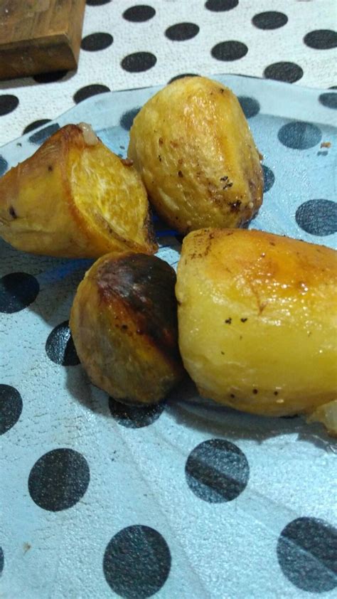 Papas Y Batatas Al Horno Batatas Al Horno Comidas Preparadas Comida