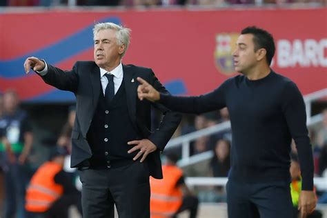 LaLiga Xavi vs Ancelotti quién ha ganado más veces El Clásico Marca