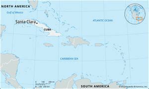 Santa Clara | Cuba, Map, & Population | Britannica