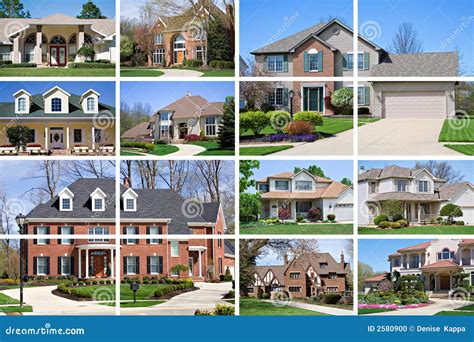 House Collage Stock Photo - Image: 2580900