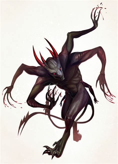 Ubernoir Monster Concept Art Fantasy Monster Creature Concept Art