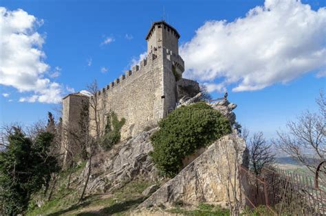 Fortress Guaita First Tower San Marino Editorial Image Image Of