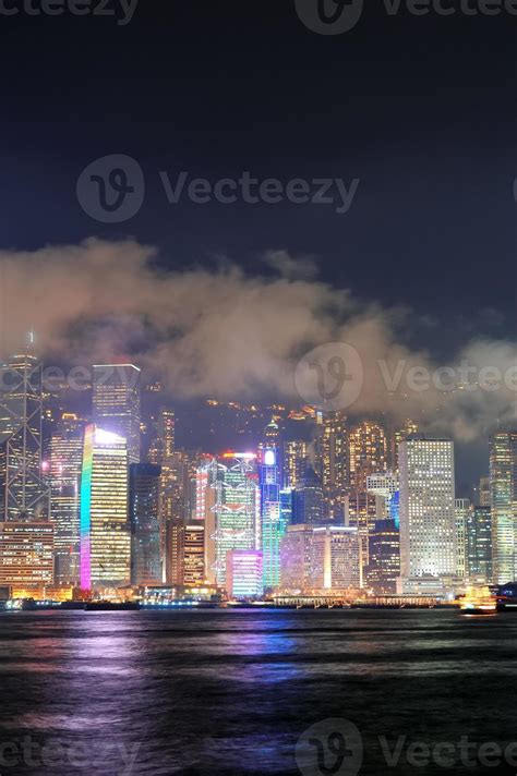 Hong Kong skyline 8319304 Stock Photo at Vecteezy