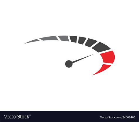 speed icon design royalty  vector image vectorstock