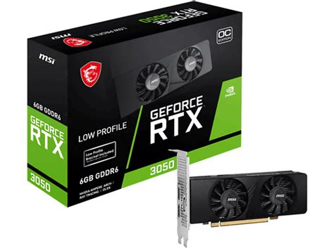 MSI GEFORCE RTX 3050 LP 6G OC (NVIDIA, Grafikkarte) | MediaMarkt