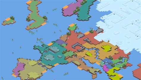 Europe Map, for the Countryball Strategy Game We're working on ...