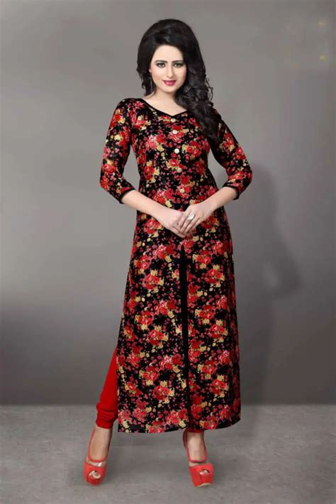 Fancy Printed Kurti Designs Images Sheideas