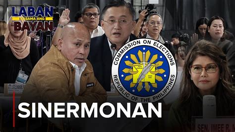 COMELEC Sinermonan Dahil Sa Kumplikadong Proseso Ng Pagbawi Ng Pirma