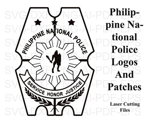 Philippine National Police Logos And Patchesbadge Seal Custom Ai