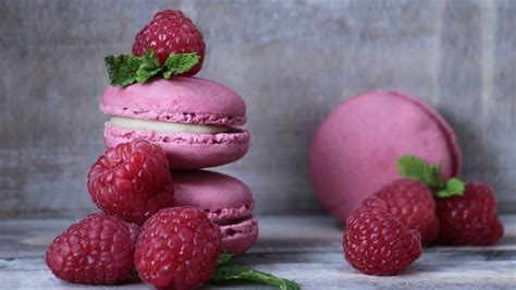 Recette Macarons La Framboise Recette Desserts Et Gateaux Cakemania