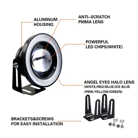 Ngoucig Led Cob Drl