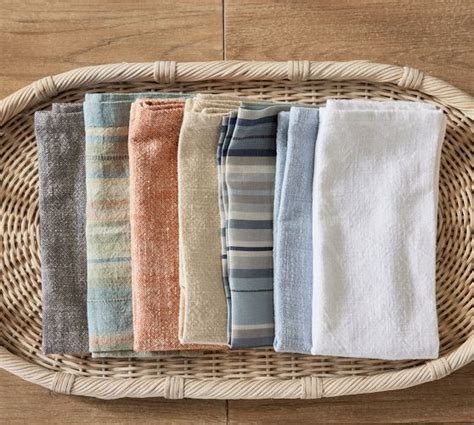 Organic Cotton Casual Napkins | Pottery Barn