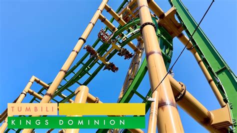 Tumbili S S Free Spin Coaster Kings Dominion Youtube