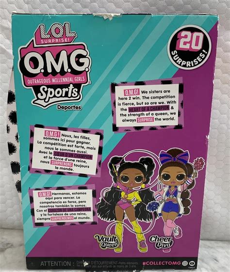 LOL Surprise OMG Sports Cheer Diva Competitive Cheerleading Fashion