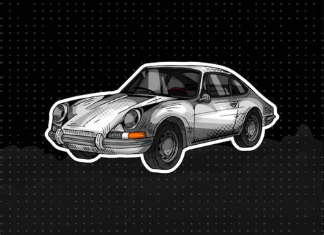 Porsche 911 Premium Vector