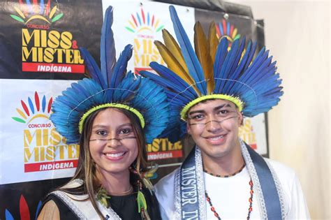 Eleitos Miss e Mister Indígena Dourados 2024 Dourados Agora