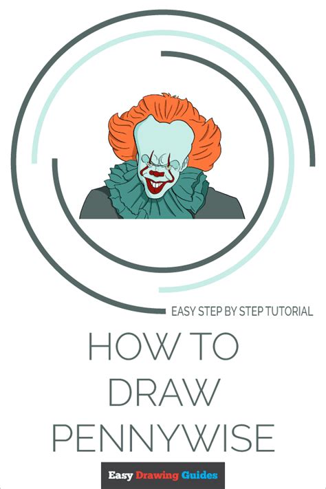 How to Draw Pennywise - Really Easy Drawing Tutorial