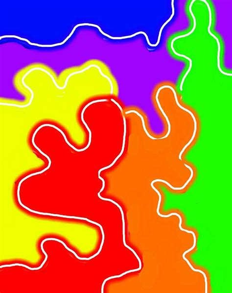 Free rainbow paint splatter background - processpor