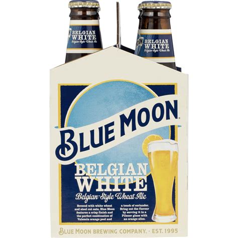 Blue Moon Belgian White Wheat Beer Bottles X Ml Pack Woolworths