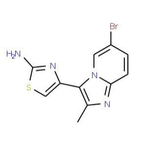 4 6 Bromo 2 Methyl Imidazo 1 2 A Pyridin 3 Yl Thiazol 2 Ylamine