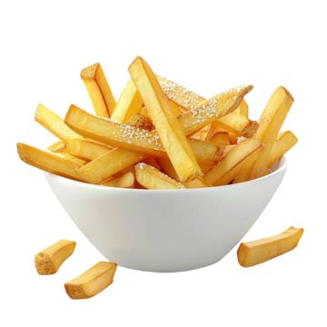 Crispy And Delicious French Fries On Transparent Background Crispy