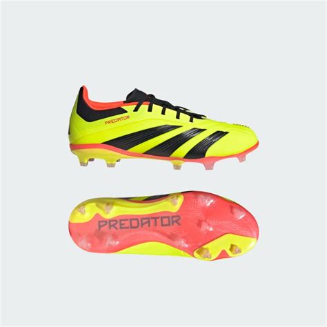 adidas Predator 24 Elite Firm Ground Soccer Cleats - Yellow | Free ...