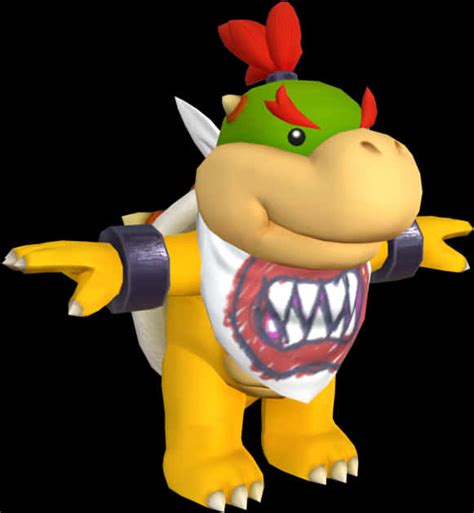 Baby Bowser Character Render