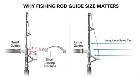 fishing rod guide size chart spacing guide measure