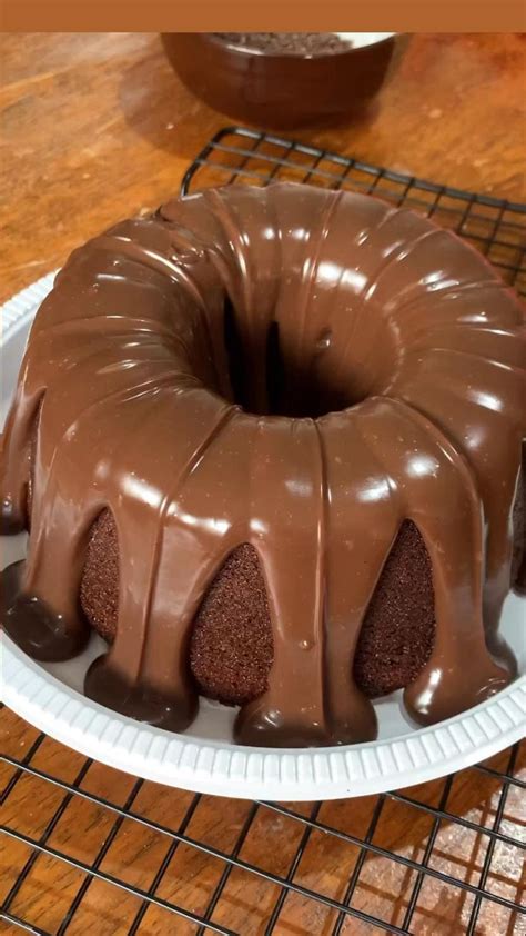 Bolo Vulcão de Chocolate Bolos Caseiros Receitas Lucrativas Bolo