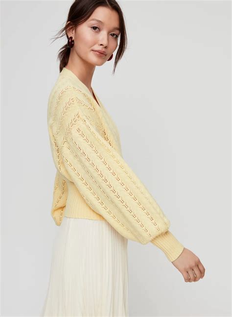 Wilfred Thais Cardigan Aritzia Ca