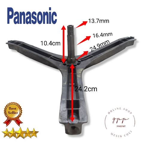 Jual Spider Segitiga Baling Baling Mesin Cuci Panasonic 10260016 Modena