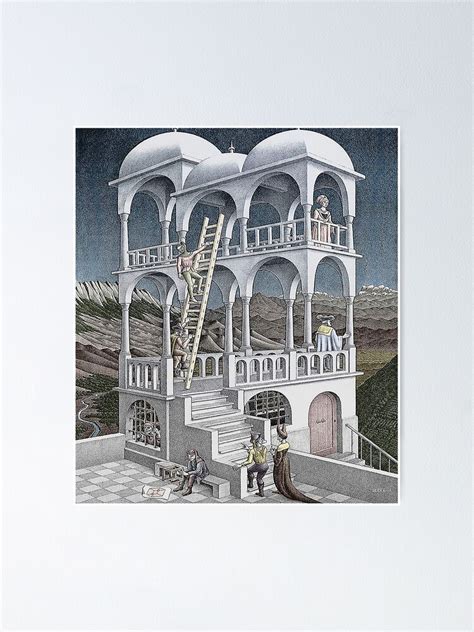 "M.C. Escher - drawings" Poster for Sale by Flamingomom | Redbubble