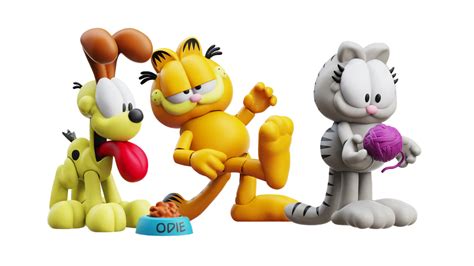 GARFIELD ACTION FIGURES - The Toy Book