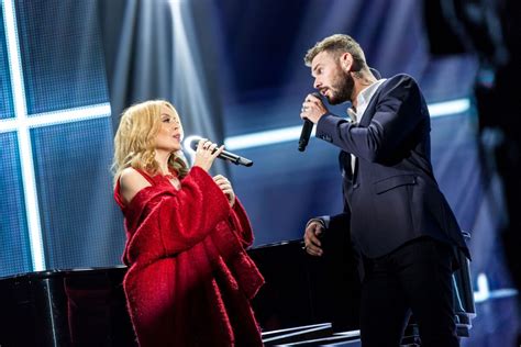 Photo Exclusif Kylie Minogue Et M Pokora Matt Pokora En