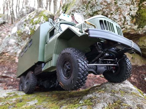 3d Printed Wpl Zil 137 V8 10x10 Semi Truck Based On Semeivans Zil 131