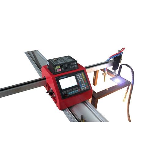 Cnc Portable Plasma Cutter With Steel Rail China Laser Cutting Machine And Press Brake