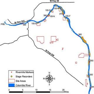 Figure A.1. Columbia River flow below Priest Rapids Dam, 1940-1943 ...