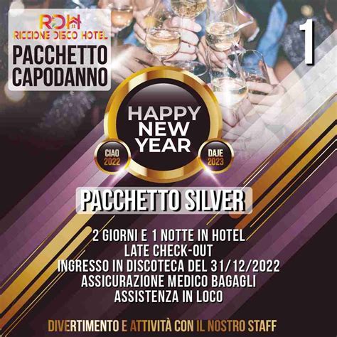 Capodanno Discoteche Riccione Pacchetto Exclusive RiccioneDiscoHotel