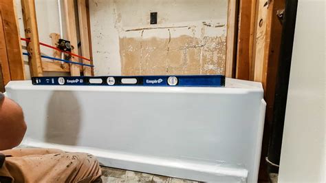 How To Install A Bathtub For Beginners Making Manzanita