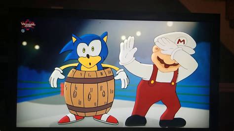 Mario And Sonic React To Cartoon Beatbox Battle Youtube