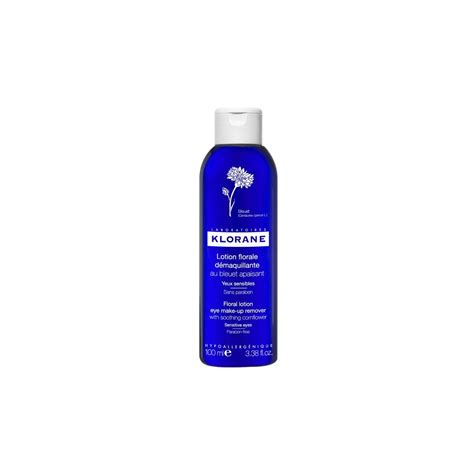 Lotion florale démaquillante au bleuet apaisant Klorane 100ml