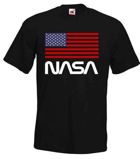 Youth Designz T Shirt Nasa Usa Herren T Shirt Mit Trendigem Frontprint