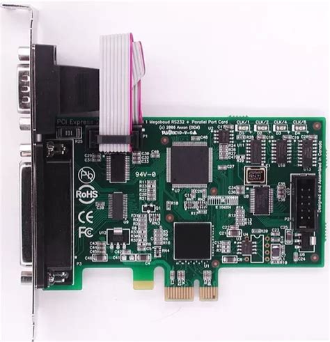 Placa Adaptadora Pci E Rs232 Serial Paralela Lf719kb Parcelamento Sem