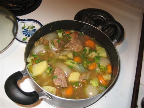 Belizean Cooking Recipe 2 Belize Beef Soup San Pedro Scoop