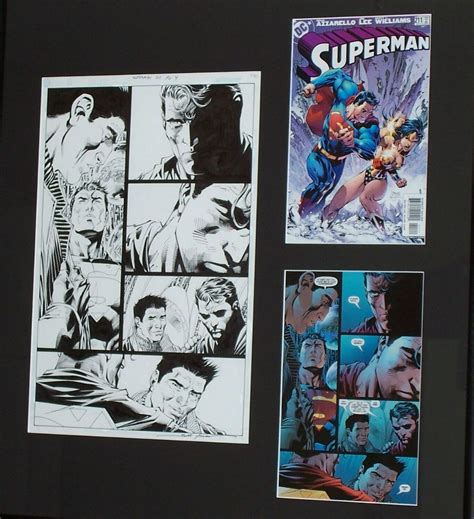 Jim Lee Superman 211 Pg 4 In Kevin Arsenault S Jim Lee Comic Art