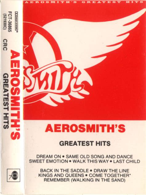 Aerosmith Aerosmiths Greatest Hits 1980 Cassette Discogs