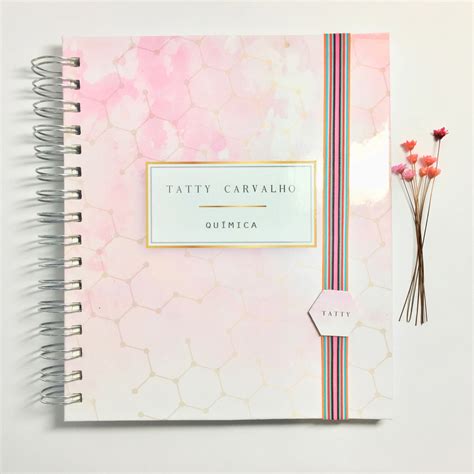 Caderno Personalizado Matérias Elo7 Produtos Especiais