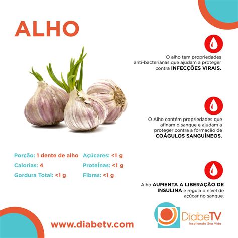 Benefícios do Alho Nutrição Infográficos Pinterest Benefícios