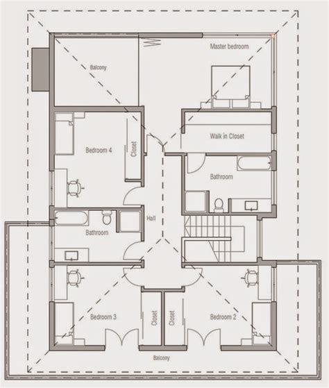 Planos De Casa De 4 Dormitorios PLANOS DE CASAS GRATIS Y