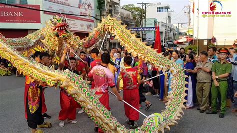 Xem Múa Rồng Hay Đẹp Mắt Tại Lể Hội Ahdt Nguyễn Trung Trực 2019 Rạch